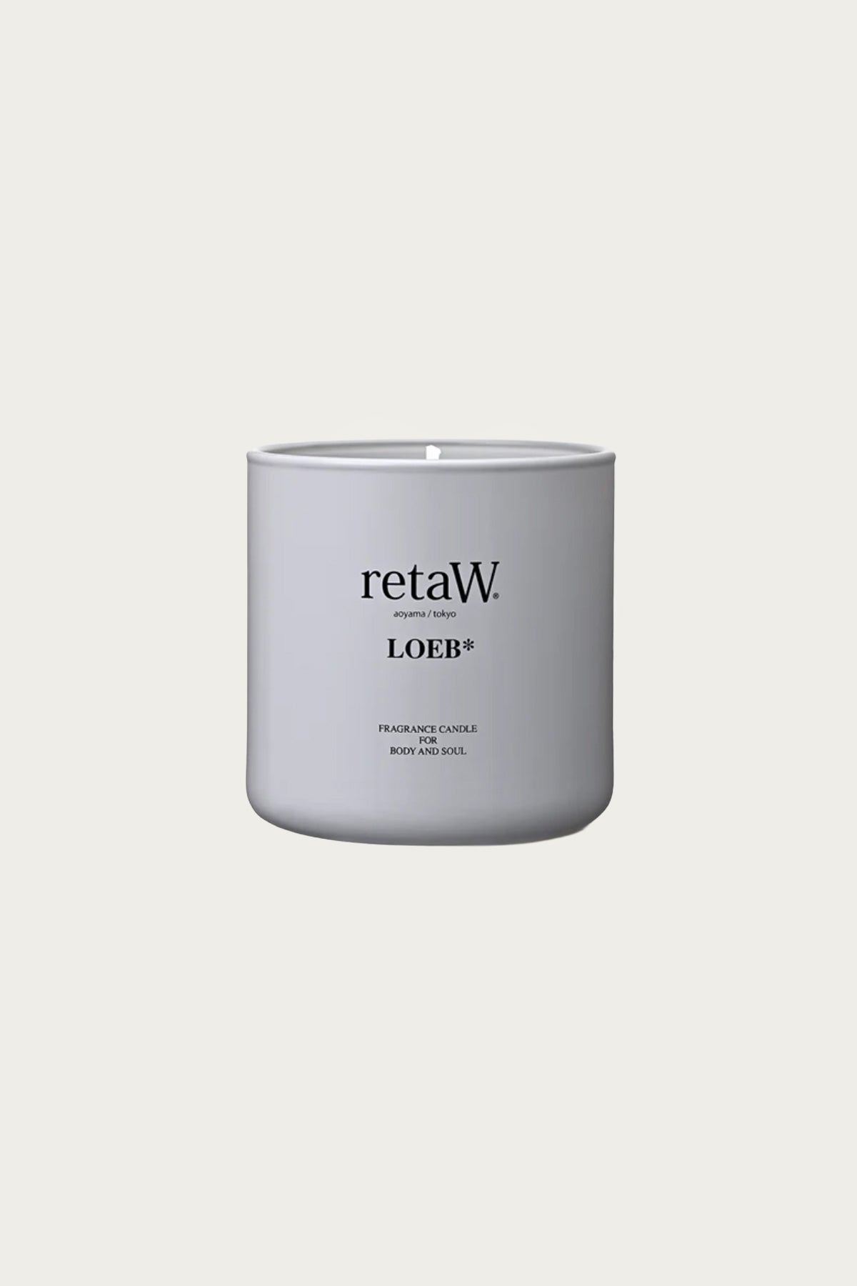 retaW - Fragrance Candle - Loeb - Canoe Club