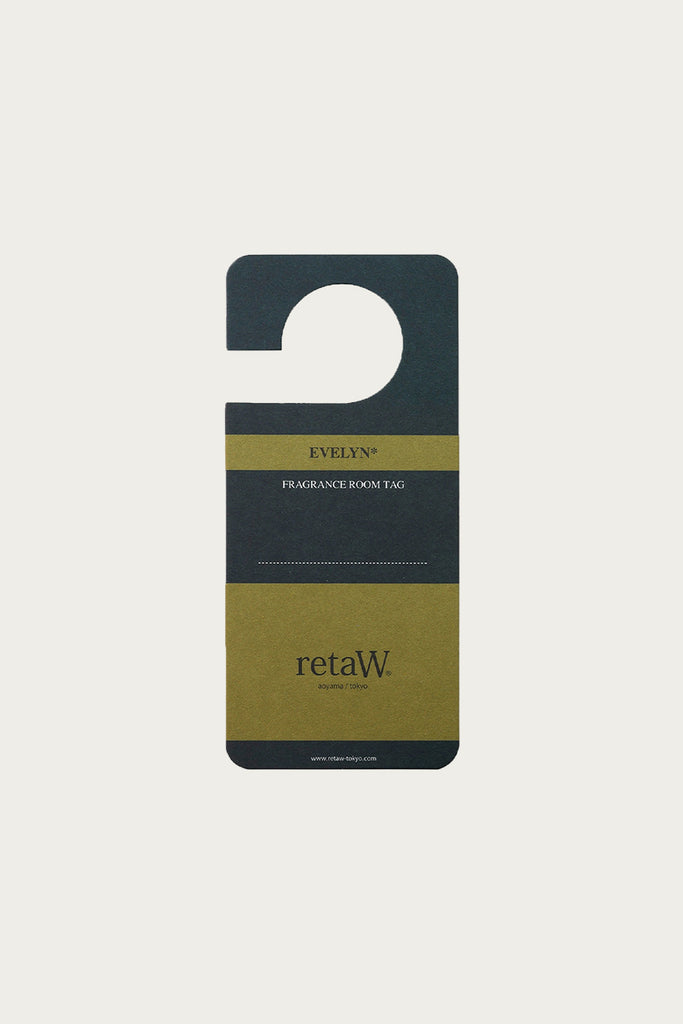 retaW - Fragrance Room Tag - Evelyn - Canoe Club