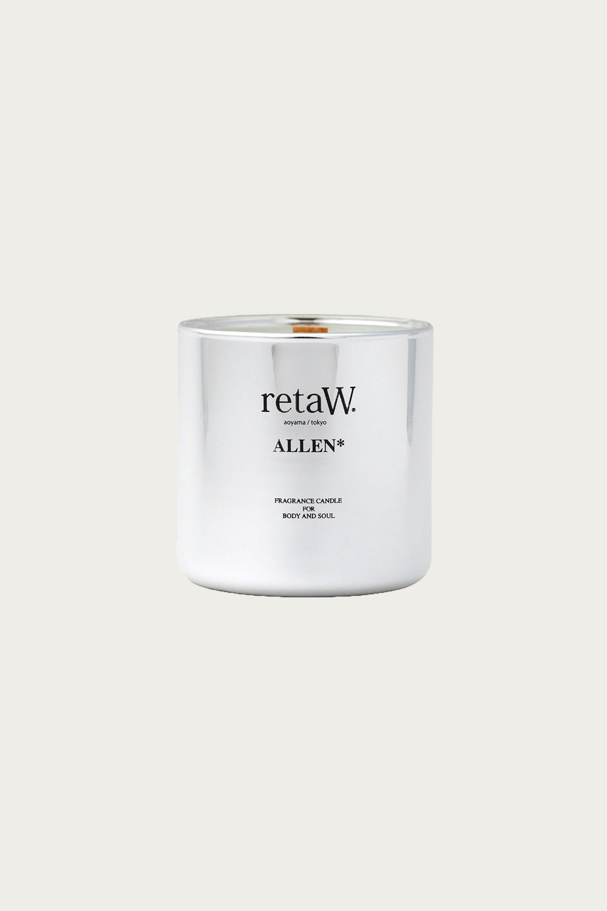 retaW - Silver Fragrance Candle - Allen - Canoe Club