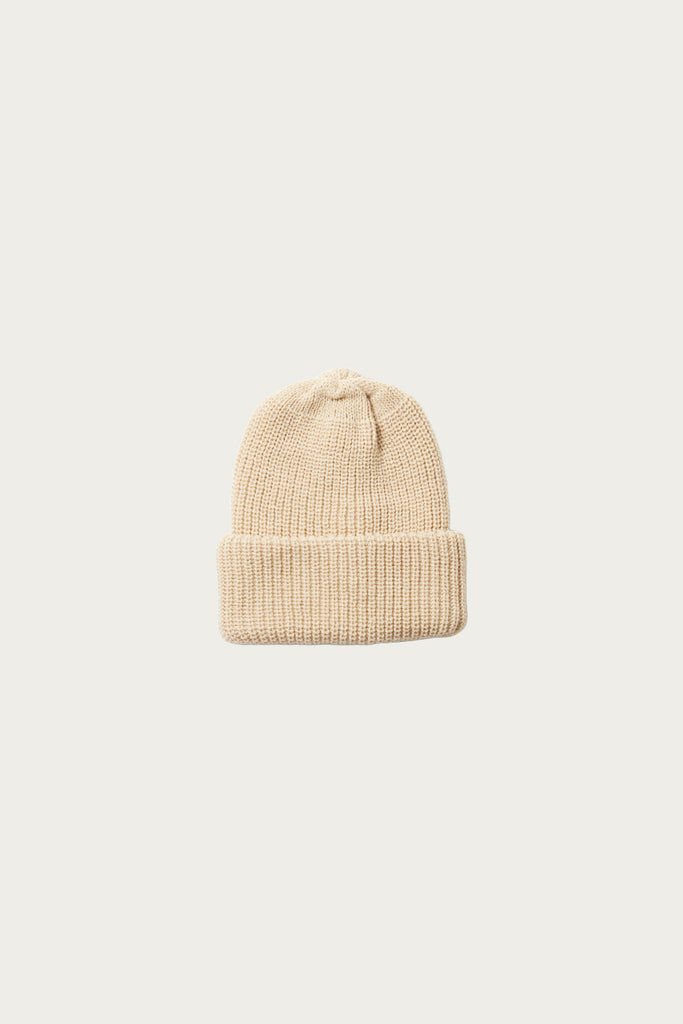 Rototo - Cozy Chunky Beanie - Raw Beige - Canoe Club