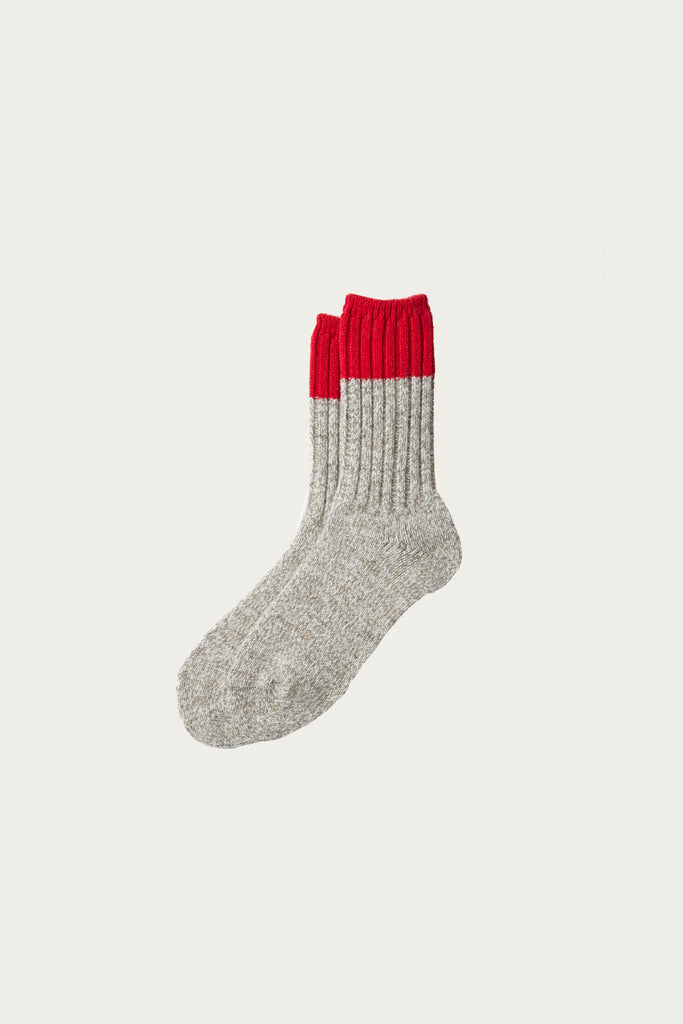 Rototo - Merino Wool Ragg - Red - Canoe Club