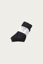 Rototo - Organic Daily 3-Pack Ribbed Crew - Black - Canoe Club