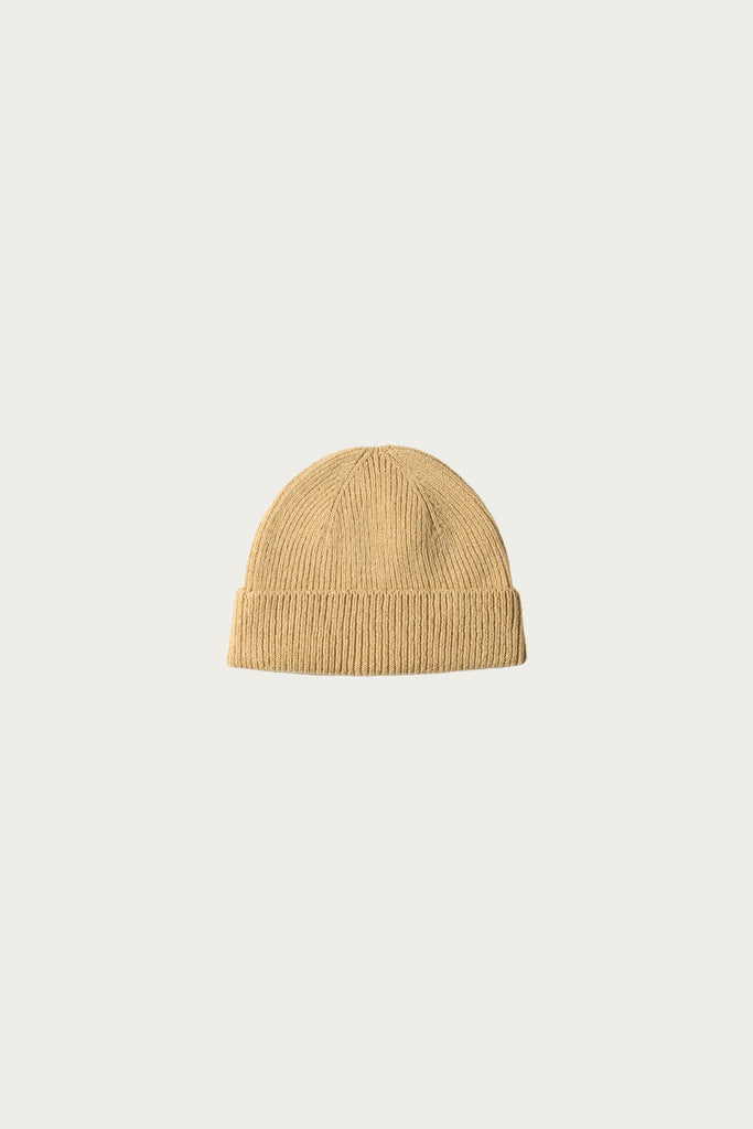 Rototo - Washi/Recycled Cotton Beanie - Beige - Canoe Club