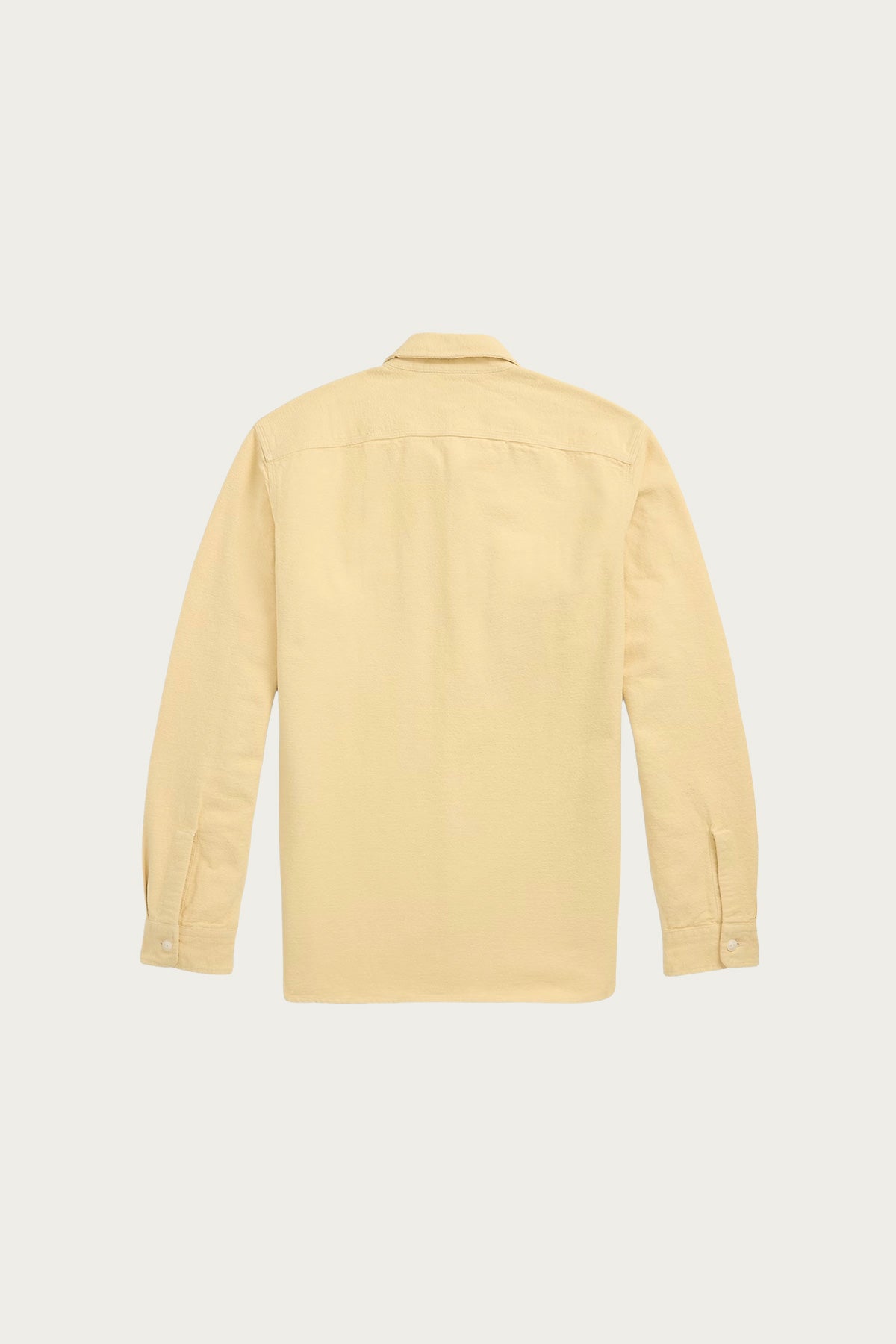 RRL - Brushed Chamois Workshirt - Faded Yellow - Canoe Club