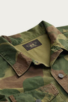 RRL - Camo Poplin Overshirt - Brush Strokes Camo - Canoe Club