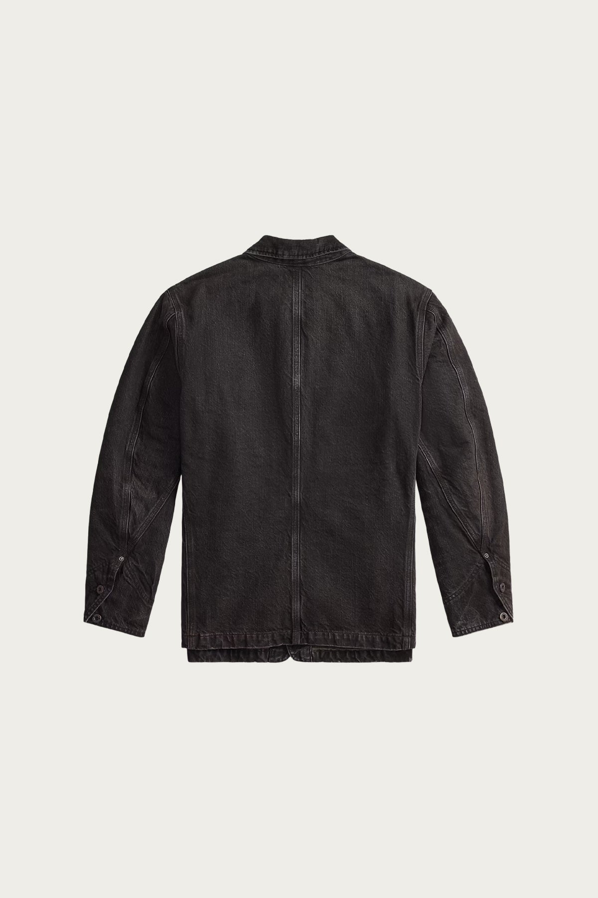 RRL - Corduroy Collar Denim Jacket - Black - Canoe Club