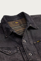 RRL - Corduroy Collar Denim Jacket - Black - Canoe Club