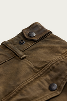 RRL - Cotton 3x1 Denim Kenton Work Pant - Distressed Brown - Canoe Club