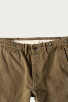 RRL - Cotton Canvas Curtis Work Pant - Olive - Canoe Club