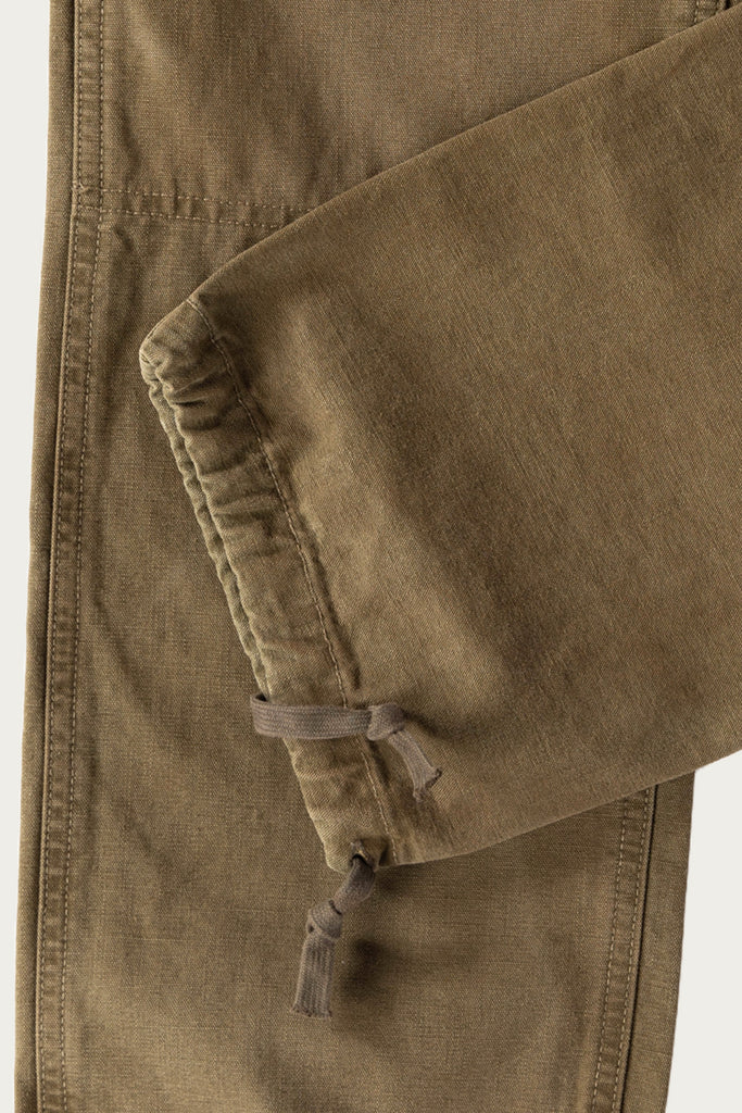 RRL - Cotton Canvas Curtis Work Pant - Olive - Canoe Club