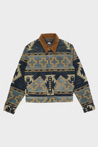 RRL - Cotton Jacquard Indigo Denim - Indigo - Canoe Club
