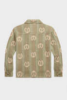 RRL - Cotton Jacquard Shirt Jacket - Sage/Multi - Canoe Club
