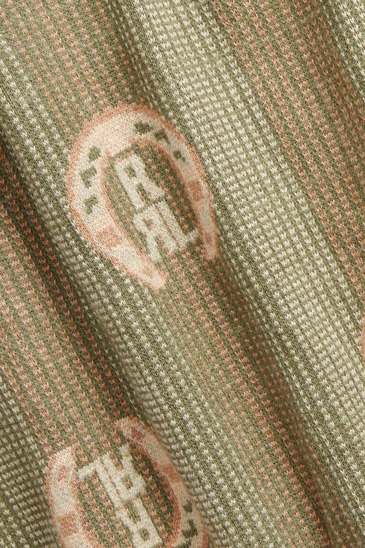 RRL - Cotton Jacquard Shirt Jacket - Sage/Multi - Canoe Club