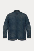 RRL - Cotton-Linen Denim Engineer Jacket - Torrington Wash - Canoe Club