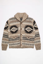 RRL - Cotton/Linen/Silk Cardigan - Brown - Canoe Club