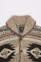 RRL - Cotton/Linen/Silk Cardigan - Brown - Canoe Club