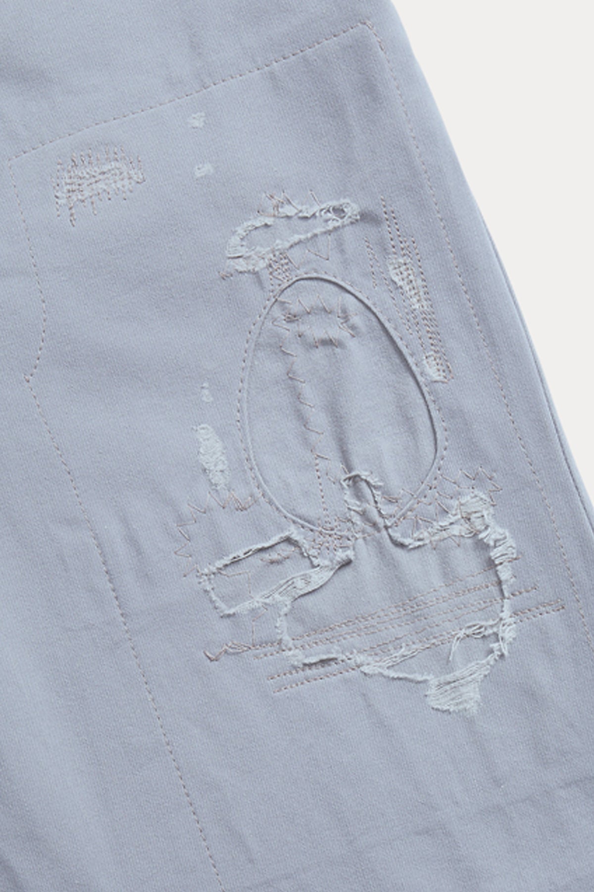 RRL - Distressed Field Chino Pant - Steel Blue - Canoe Club