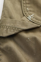 RRL - Distressed Herringbone Carpenter Pant - Olive - Canoe Club