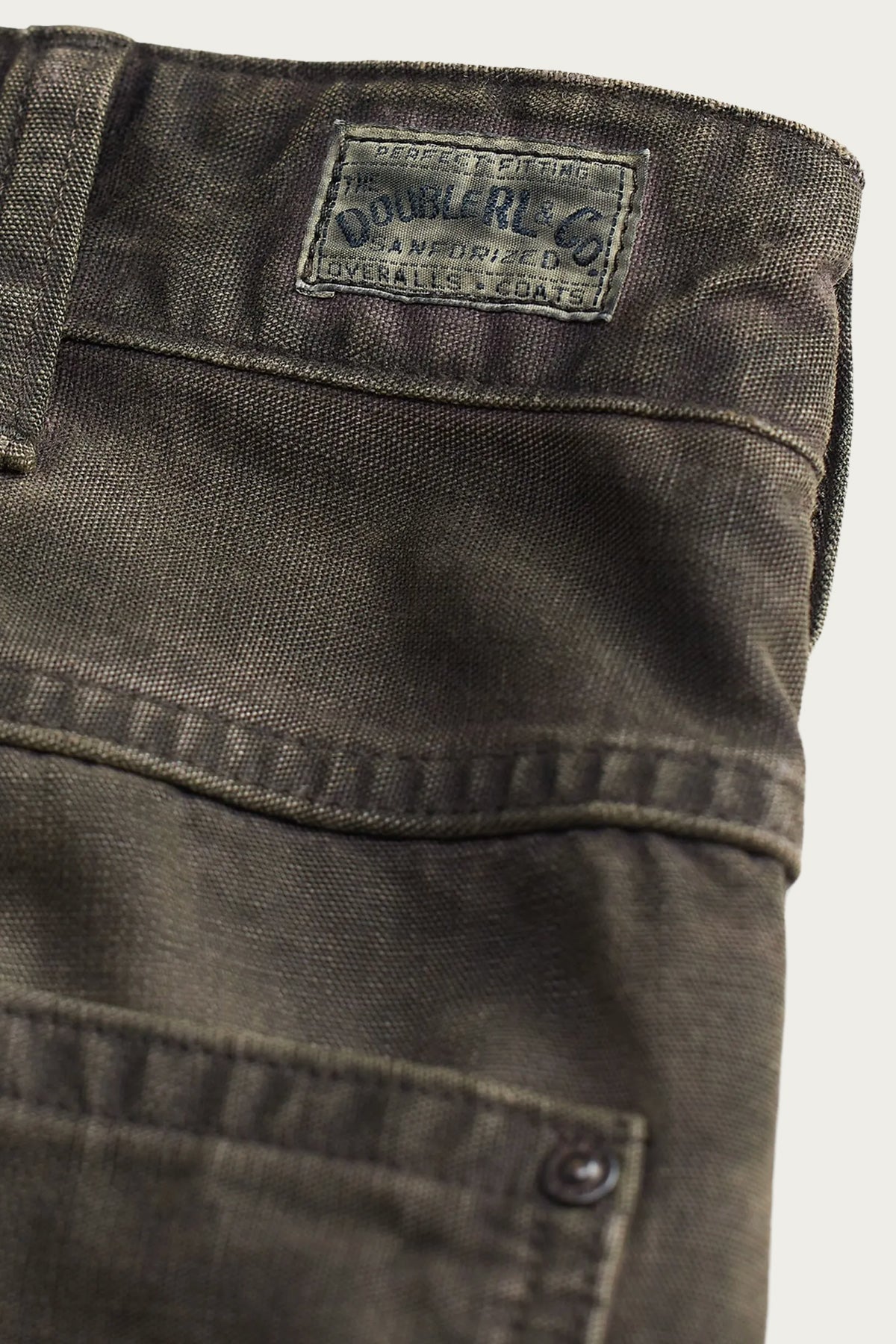 RRL - Engineer Fit Canvas Carpenter Pant - Black - Canoe Club