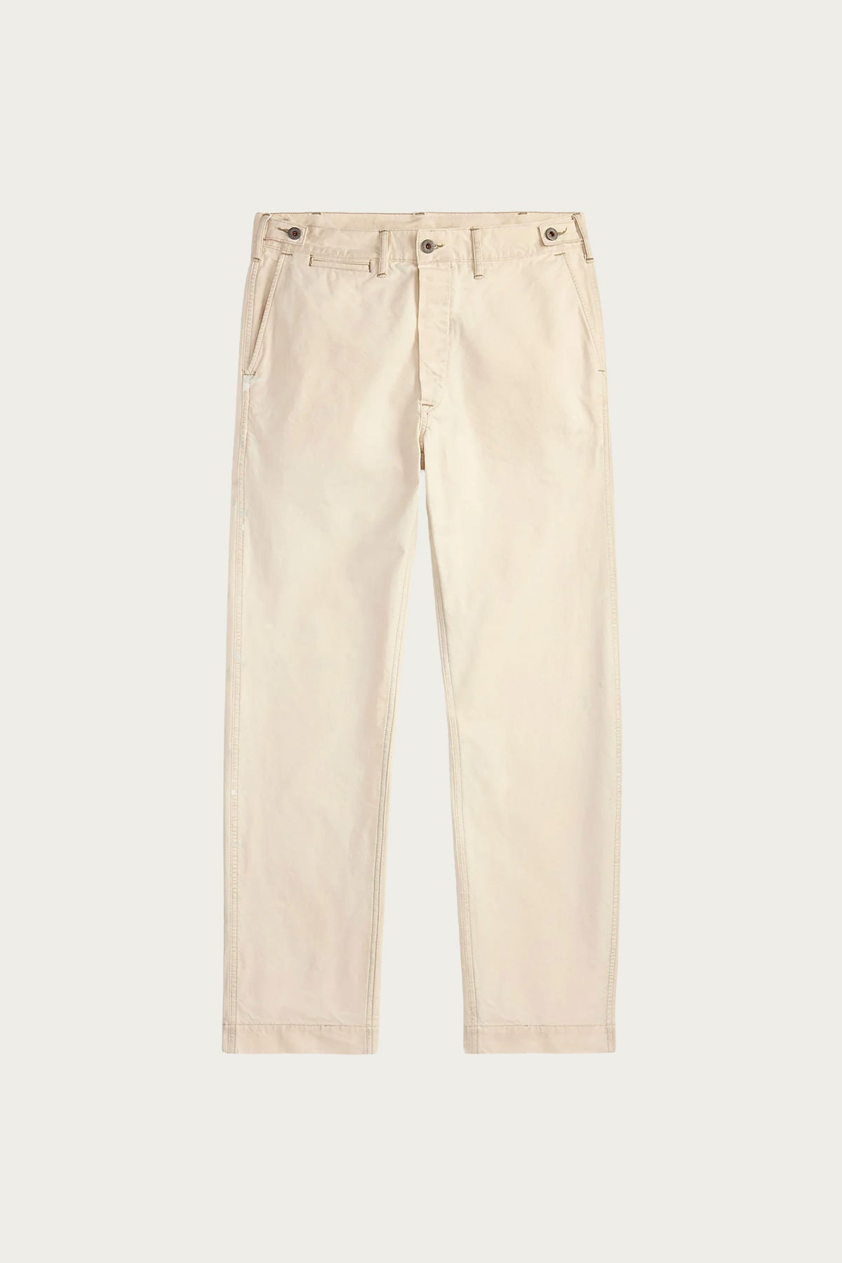 RRL - Engineer Fit Canvas Carpenter Pant - Seeded Natural - Canoe Club