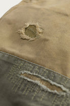 RRL - Field Chino Pants w/ Repairs - New Military Khaki - Canoe Club