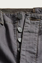 RRL - Flat Front Cotton Herringbone Field Chino Pant - Washed Black - Canoe Club