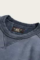 RRL - French Terry Crewneck - Navy - Canoe Club
