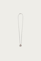 RRL - Hammered Sterling Silver Engraved RRL Logo Necklace - Silver - Canoe Club