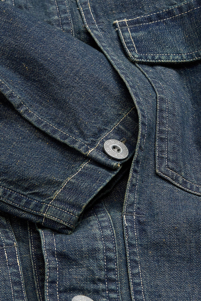 RRL - Indigo Denim Overshirt - Dark Wash - Canoe Club