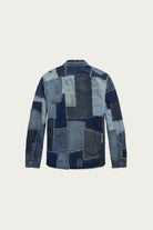 RRL - Denim Patchwork Shirt - Indigo Blue - Canoe Club