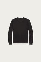 RRL - Indigo Jersey Henley Shirt - Sulfur Black - Canoe Club