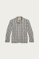 RRL - Indigo Plaid Twill Engineer Jacket - Indigo Plaid Multi - Canoe Club