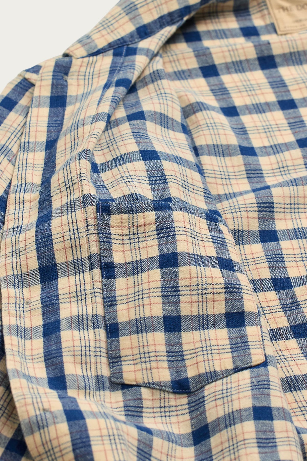 RRL - Indigo Plaid Twill Engineer Jacket - Indigo Plaid Multi - Canoe Club