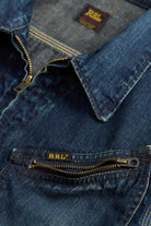 RRL - Leyton Indigo Denim Jacket - Leyon Wash - Canoe Club