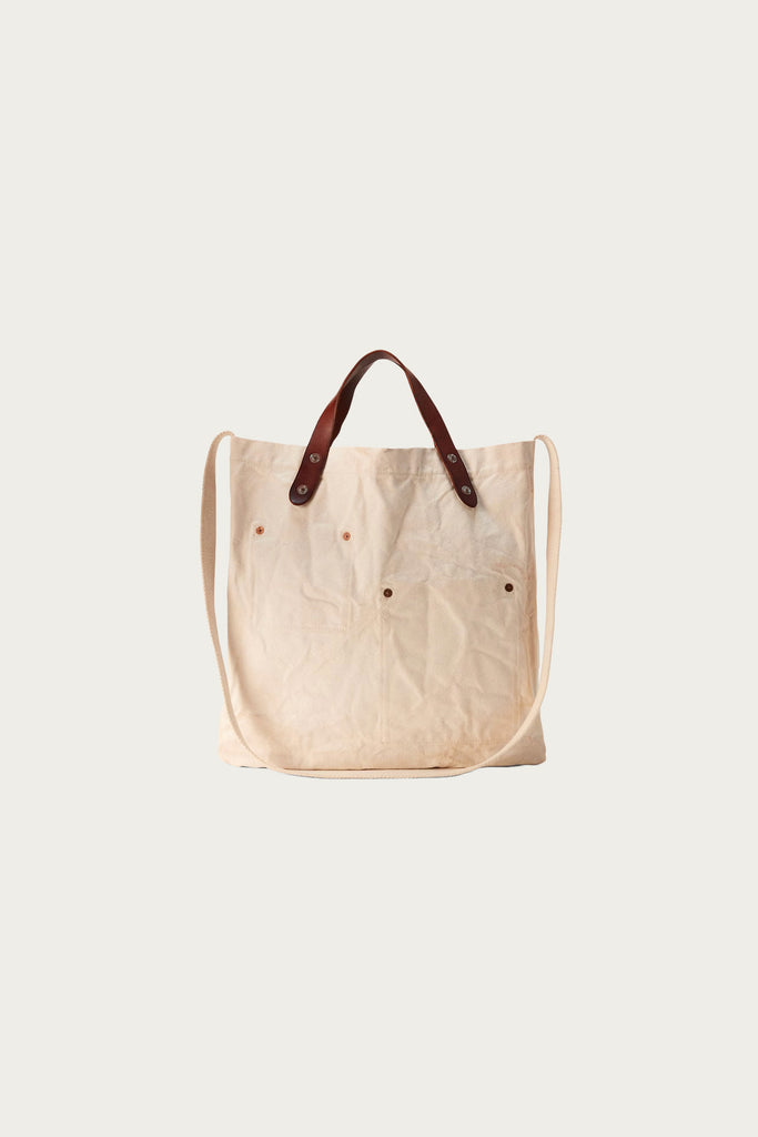 RRL - Logo Canvas Market Tote - Greige - Canoe Club