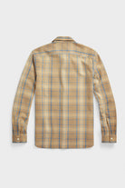 RRL - Cotton/Canvas Plaid Workshirt - Yellow - Canoe Club