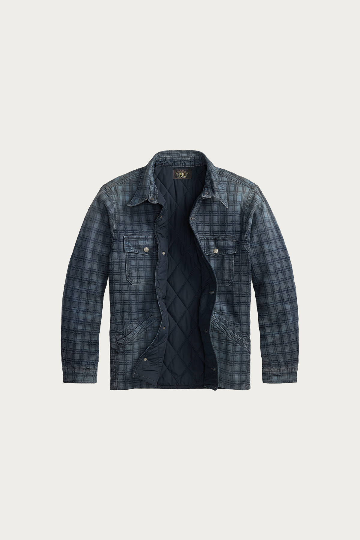 RRL - Long-Sleeve Cotton Denim Jacquard Holland Jacket - Holland Wash - Canoe Club
