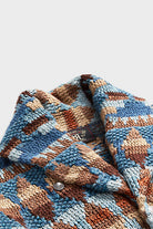 RRL - Cotton/Linen/Silk Cardigan - Blue/Multi - Canoe Club