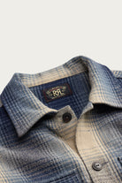 RRL - Plaid Wool Twill Overshirt - Blue/Cream - Canoe Club
