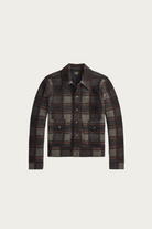 RRL - Long-Sleeve Wool Ralston Plaid Cardigan - Grey Multi - Canoe Club