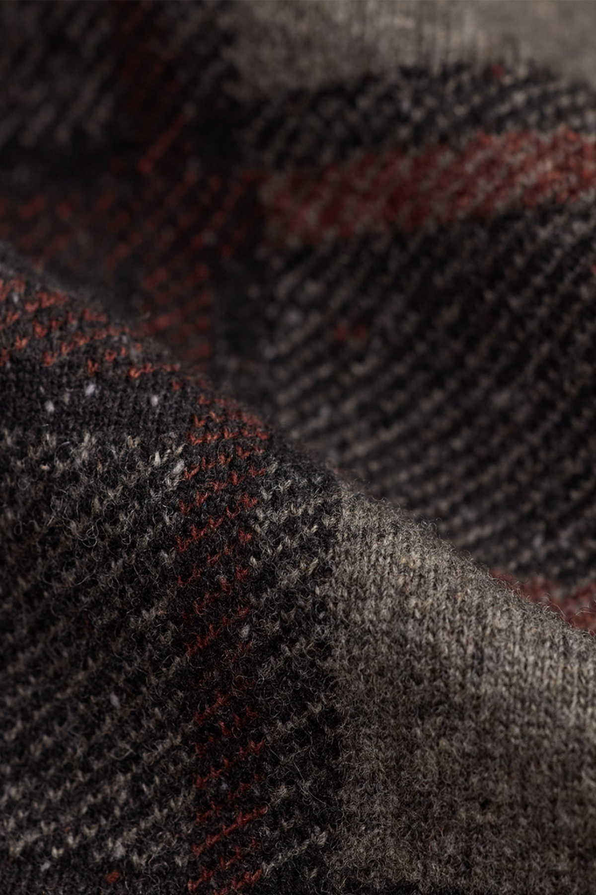 RRL - Long-Sleeve Wool Ralston Plaid Cardigan - Grey Multi - Canoe Club