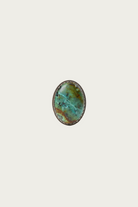 RRL - Natural Stone Bandana Slider Ring - Turquoise/RRL Antique Silver - Canoe Club