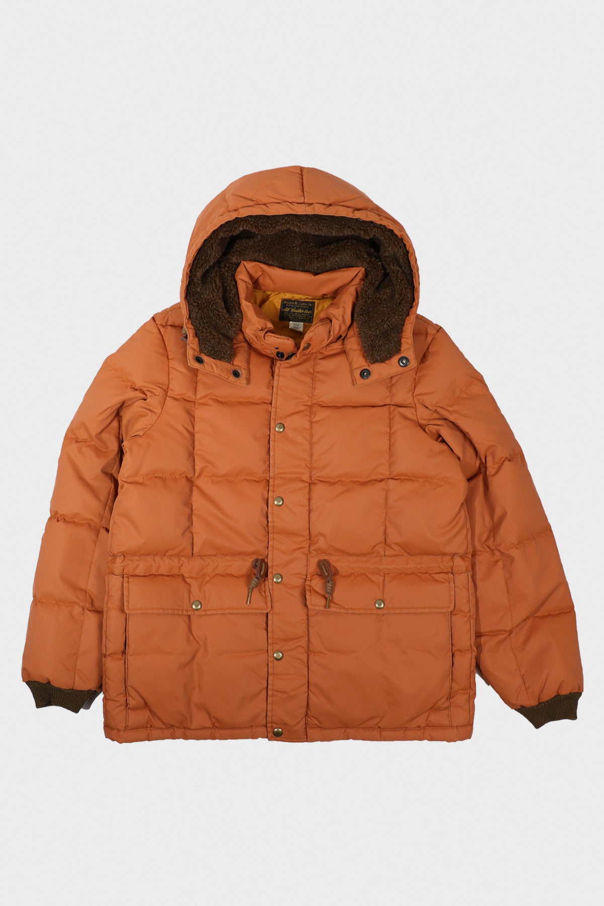 RRL - Nylon Sherpa Parka - Orange - Canoe Club