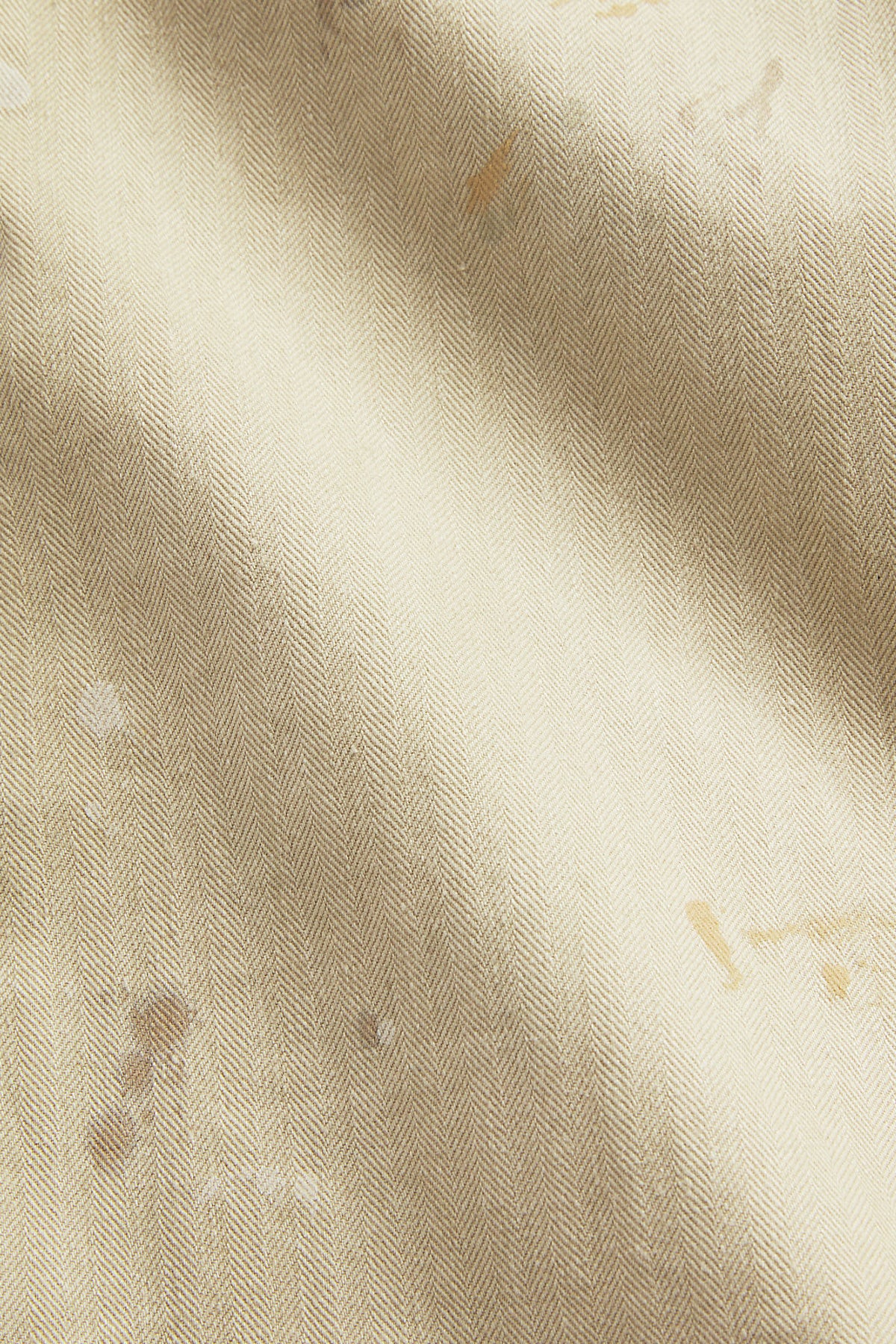 RRL - Officer Distressed Herringbone Pant - Vintage Khaki - Canoe Club