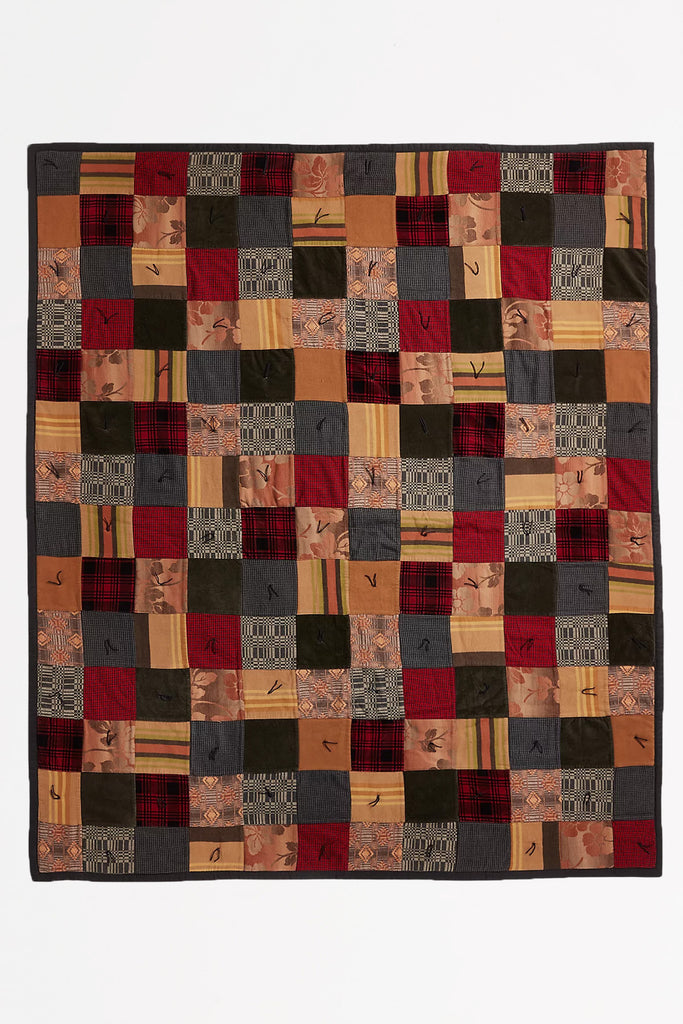 RRL - Patchwork Quilt - Red Multi - Canoe Club