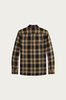 RRL - Plaid Cotton-Linen Workshirt - Black/Brown/Tan - Canoe Club