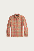 RRL - Plaid Twill Workshirt - Red/Blue/Green - Canoe Club