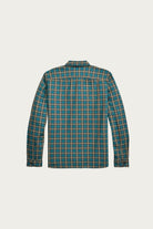 RRL - Plaid Twill Workshirt - Teal/Multi - Canoe Club