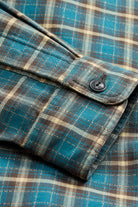 RRL - Plaid Twill Workshirt - Teal/Multi - Canoe Club
