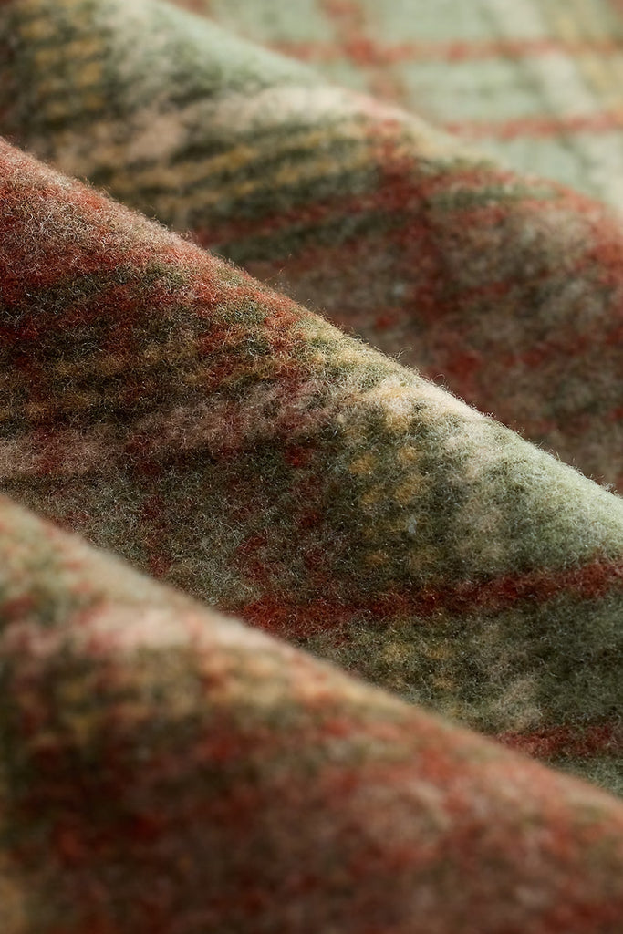 RRL - Plaid Wool-Blend Workshirt - Green/Multi - Canoe Club